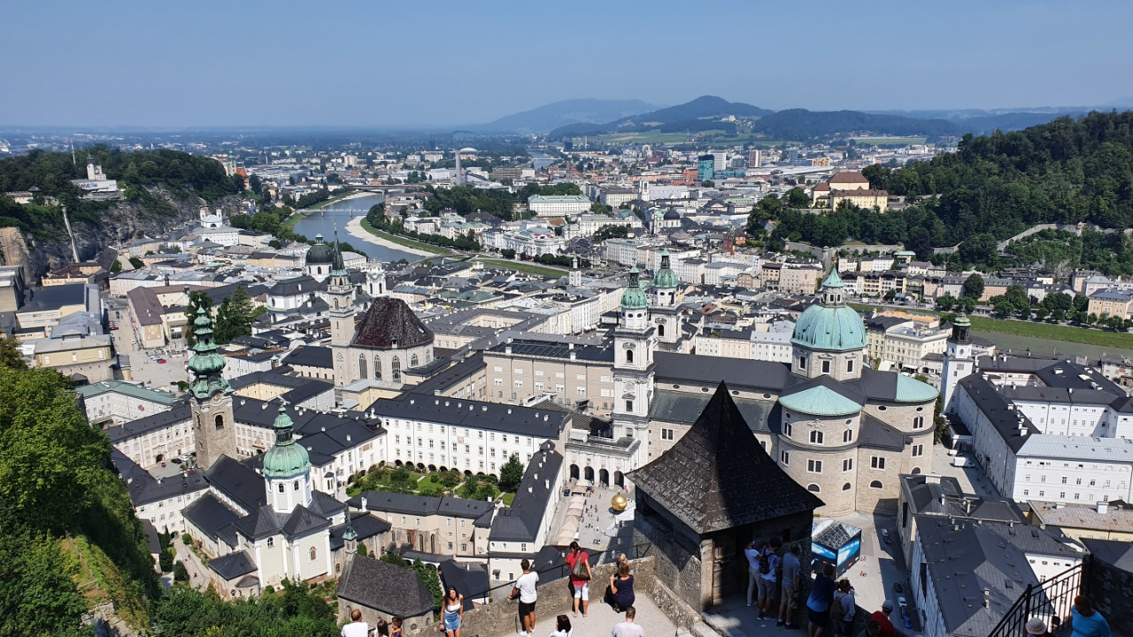 Blick auf Salzburg